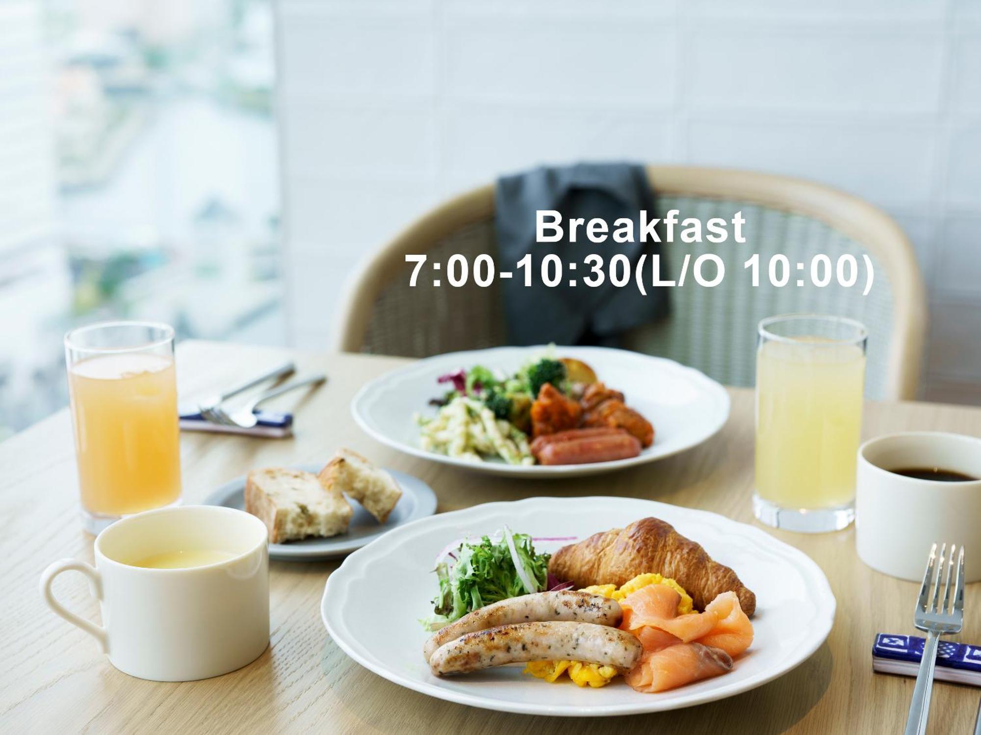 Mitsui Garden Hotel Yokohama Minatomirai Premier Exterior foto Breakfast